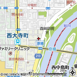 橋本酒店周辺の地図