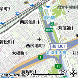 坂井鉄工所周辺の地図