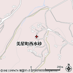 岡山県井原市美星町西水砂768周辺の地図