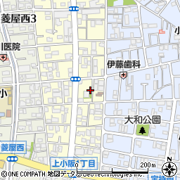 大阪府東大阪市小阪本町2丁目7周辺の地図