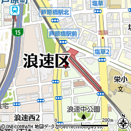 富士林プラザ１５番館周辺の地図