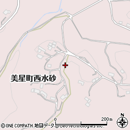 岡山県井原市美星町西水砂791周辺の地図