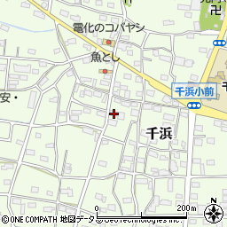 静岡県掛川市千浜5123-1周辺の地図