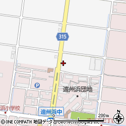 静岡県浜松市中央区西島町1446周辺の地図