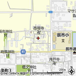 奈良県奈良市杏町28周辺の地図