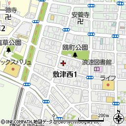 徳浄寺周辺の地図