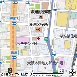 蒼のカフェ 難波店周辺の地図