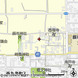 奈良県奈良市杏町35周辺の地図