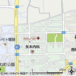 岡山県岡山市北区花尻ききょう町8周辺の地図