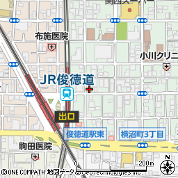 セブンイレブン東大阪永和１丁目店周辺の地図