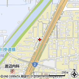 岡山県岡山市東区西大寺中野92周辺の地図