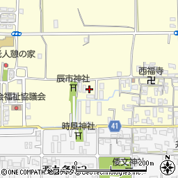 奈良県奈良市杏町59周辺の地図