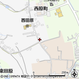 三重県名張市西田原2866周辺の地図