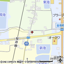 オクト物流奈良店周辺の地図
