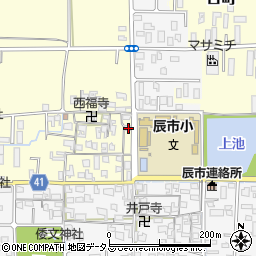 奈良県奈良市杏町19周辺の地図
