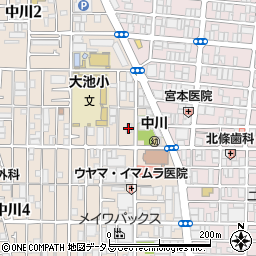 Ｍ’ＰＬＡＺＡ今里弐番館周辺の地図