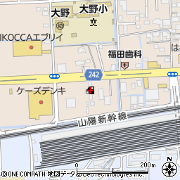 ＥＮＥＯＳ　Ｄｒ．Ｄｒｉｖｅセルフ岡山西警察署前ＳＳ周辺の地図