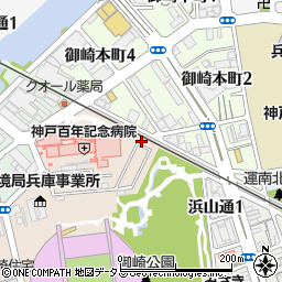 御崎マンション周辺の地図