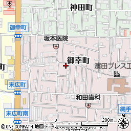 瓢箪山第６マンション周辺の地図