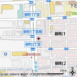 おかやま信用金庫本店営業部周辺の地図