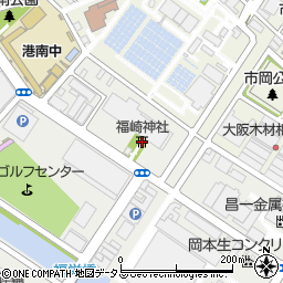 福崎神社周辺の地図