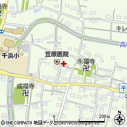 静岡県掛川市千浜6172-1周辺の地図