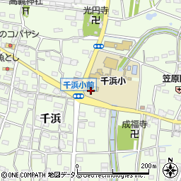 静岡県掛川市千浜5847-1周辺の地図