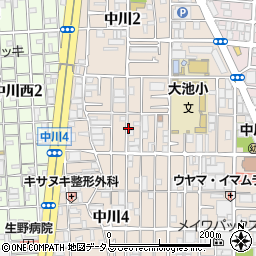 おそうじ本舗　阿倍野駅前店周辺の地図