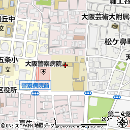 夕陽丘高校清香会周辺の地図