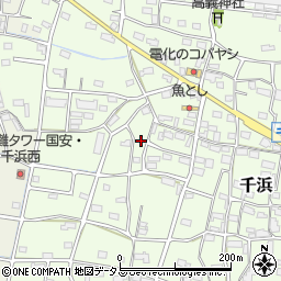 静岡県掛川市千浜5187-1周辺の地図