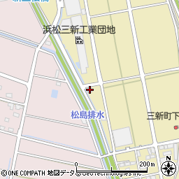 静岡県浜松市中央区三新町505周辺の地図