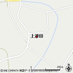 広島県世羅町（世羅郡）上津田周辺の地図