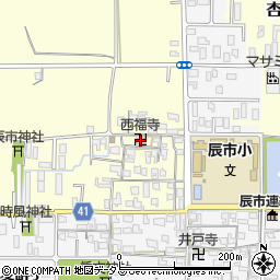 奈良県奈良市杏町29周辺の地図