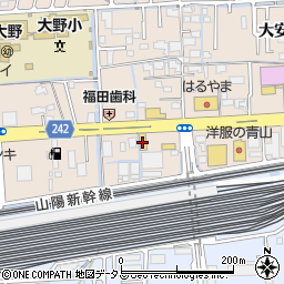 東中国スズキ自動車Ｕ’ｓＳＴＡＴＩＯＮオアシス大安寺周辺の地図