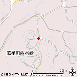 岡山県井原市美星町西水砂773周辺の地図