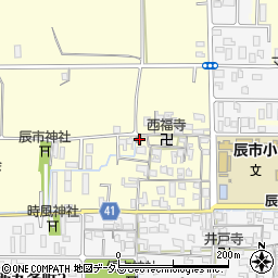 奈良県奈良市杏町33周辺の地図