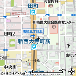 香川銀行岡山支店 ＡＴＭ周辺の地図