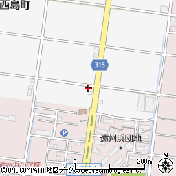 静岡県浜松市中央区西島町1449周辺の地図