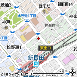 株式会社兵庫調剤薬局周辺の地図