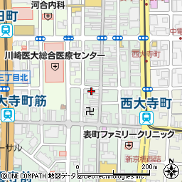 エバルス岡山本社周辺の地図