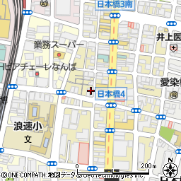 タイムズ日本橋４丁目駐車場周辺の地図