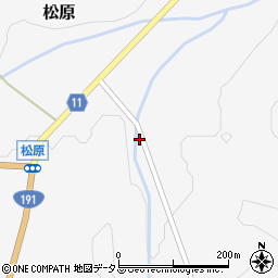 広島県山県郡安芸太田町松原270周辺の地図