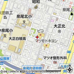 北海道料理楠周辺の地図