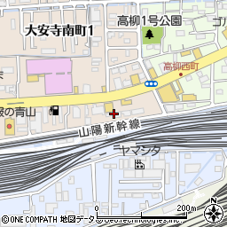 有限会社後神自動車周辺の地図