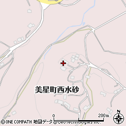 岡山県井原市美星町西水砂764周辺の地図