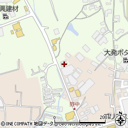 三重県名張市東田原2552周辺の地図