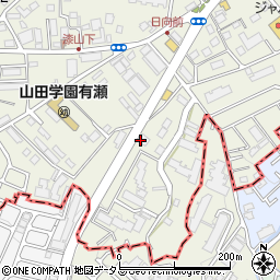 七輪 神戸大蔵谷店周辺の地図