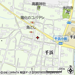 静岡県掛川市千浜5011周辺の地図