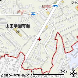 炭火焼肉 七輪 大蔵谷店周辺の地図