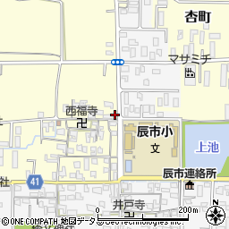 奈良県奈良市杏町529周辺の地図